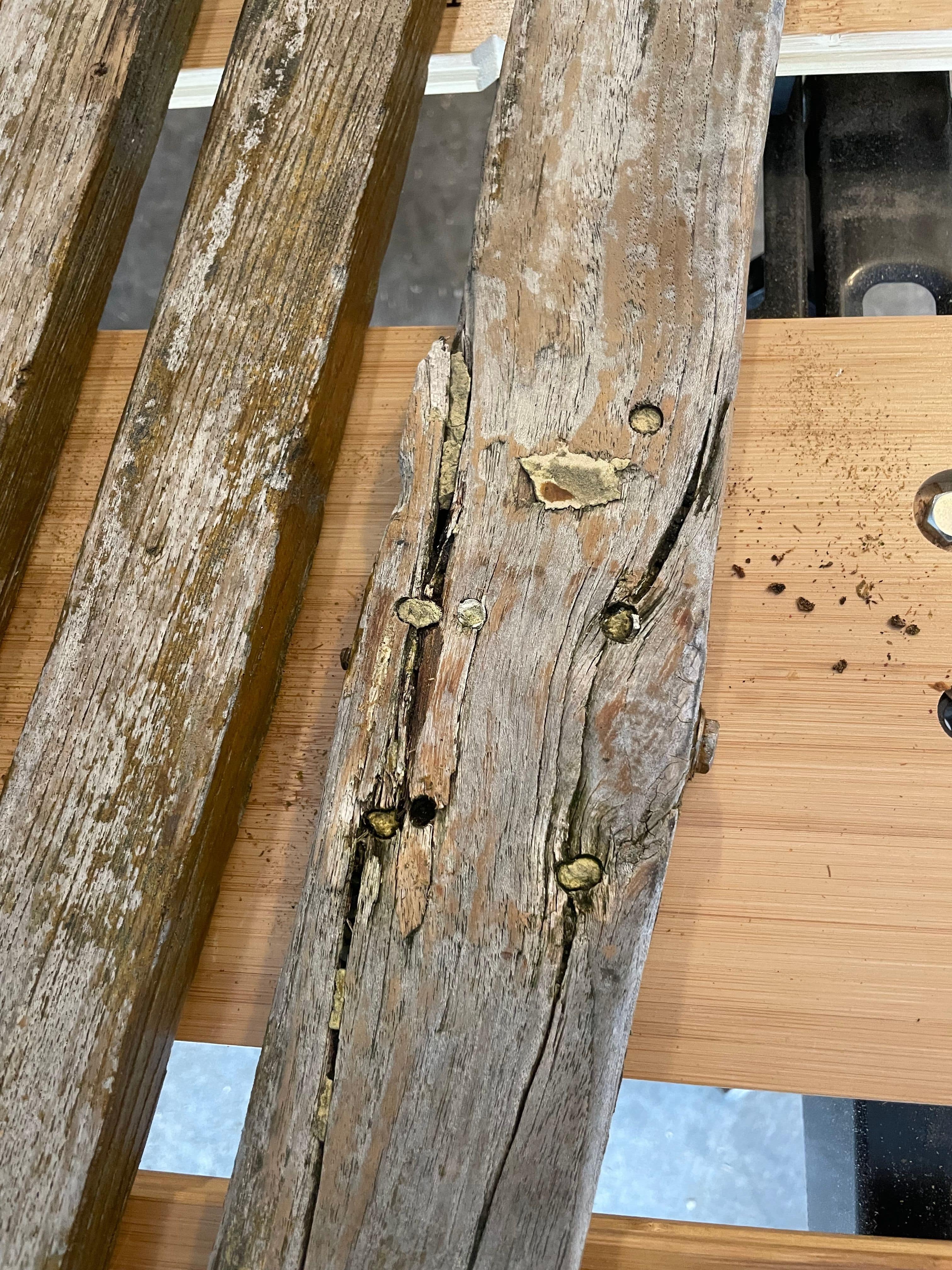 Teak repair