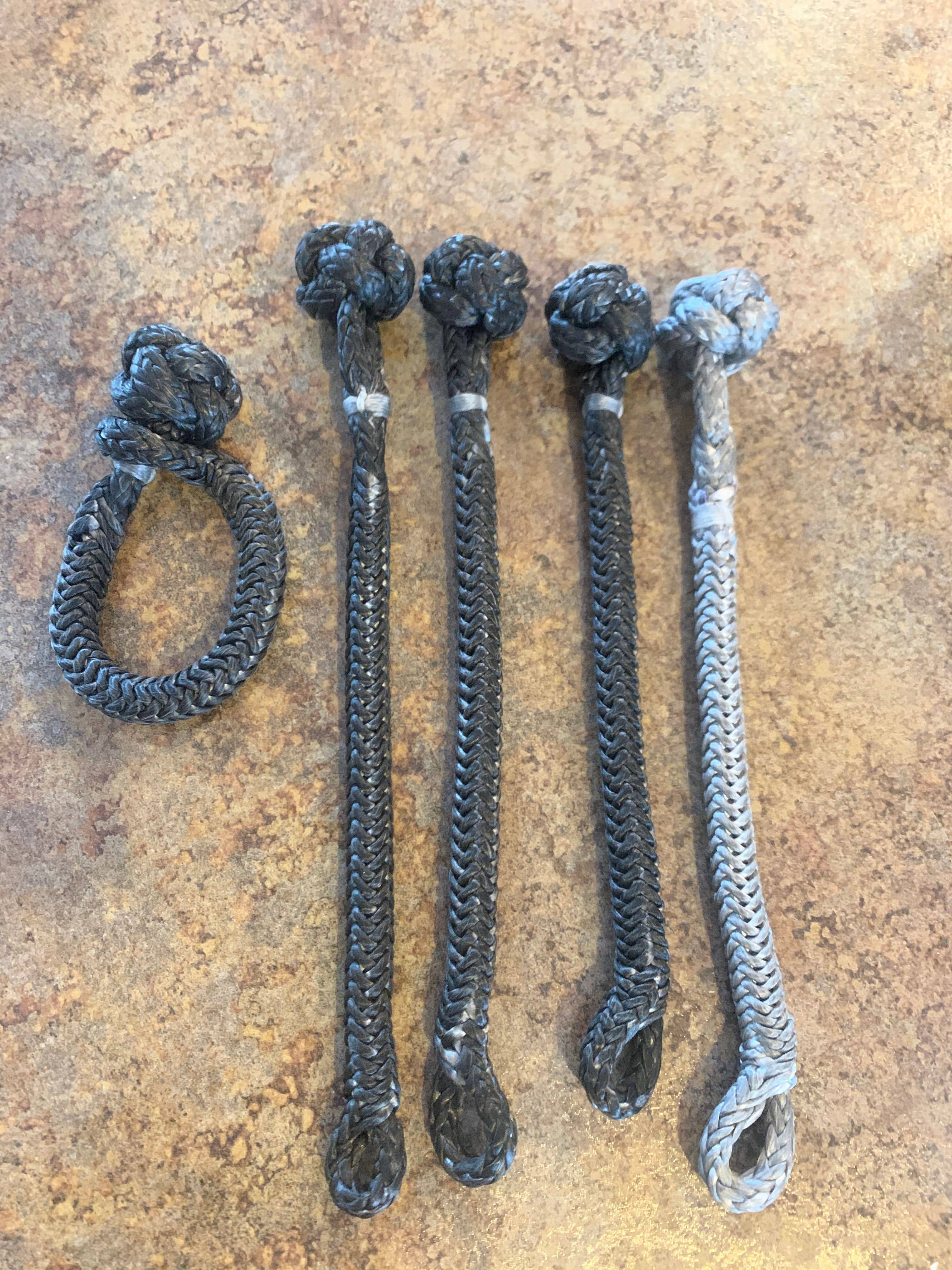 Dyneema soft shackles